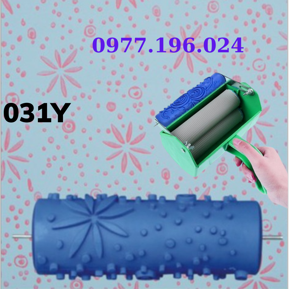 Con lăn sơn hoa văn có 17 mẫu tùy chọn