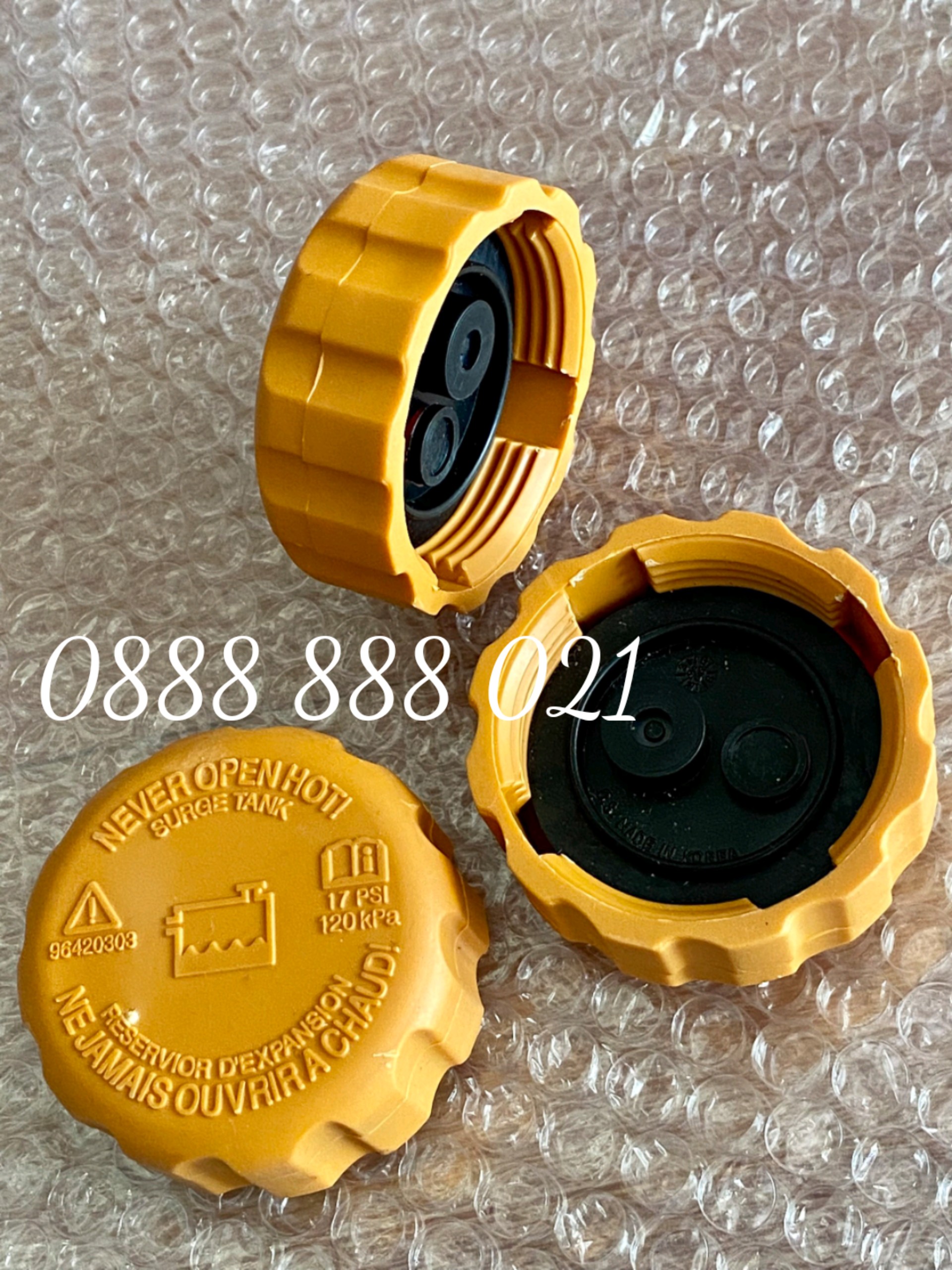 Nắp bình nước phụ Matiz ,Nubira , Lanos , Gentra , Lacetti 04 - 09 ( các xe dùng chung , giá bán 1 chiếc )