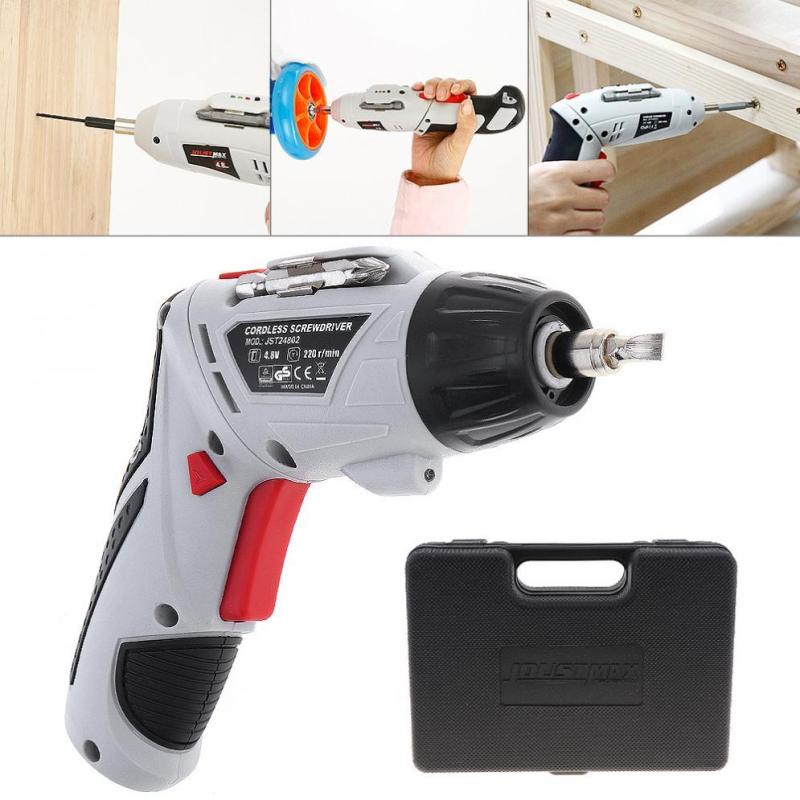 Máy khoan pin nhật bãi máy khoan joust max 4.8v tặng kèm bộ dụng cụ 45 chi tiết nhập khẩu, máy khoan pin, máy vặn vít giá rẻ được bảo hành 12 tháng