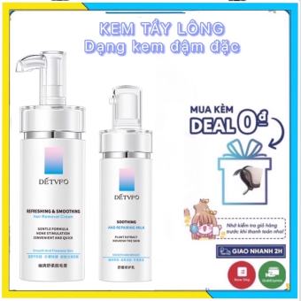 Kem tẩy lông desvfvo [ KEM TẨY LÔNG CHÍNH HÃNG ] triệt sạch lông toàn thân