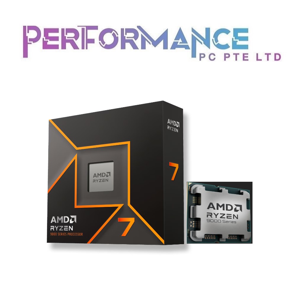 Amd Ryzen 7 9700X 8-Core 16-Thread Cpu 5.5Ghz Max Clock Am5 Socket