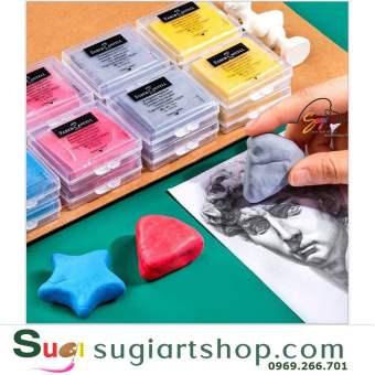 Gôm đất sét FABER CASTELL hộp nhựa