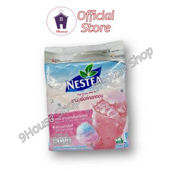 01 Trà Sữa Hòa Tan Hương Kẹo Bông Gòn Nestea Pink Cotton Milk Tea Thailand 540gram