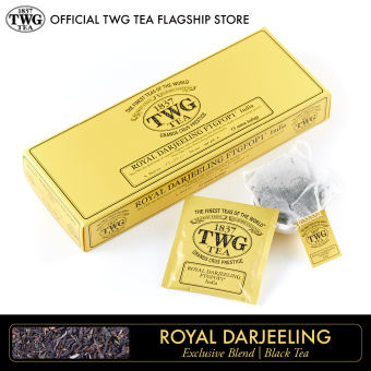 Trà TWG Tea - Royal Darjeeling FTGFOP1 (2.5g x 15 túi lọc) | Trà Đen