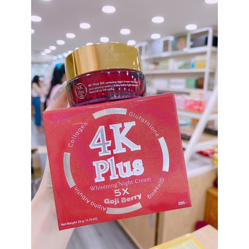 Kem 4K Plus Acne Goji Bery Thái Lan (mụn, trắng da)