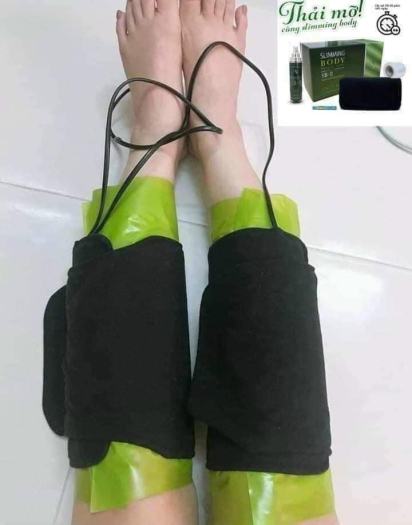 Bộ Ủ Quấn Nóng Slimming Body SB-2 Hồ Ngọc Hà, Ủ Nóng Tan Mỡ, Siết Eo Thon Gọn, Đánh Bay Mỡ Thừa