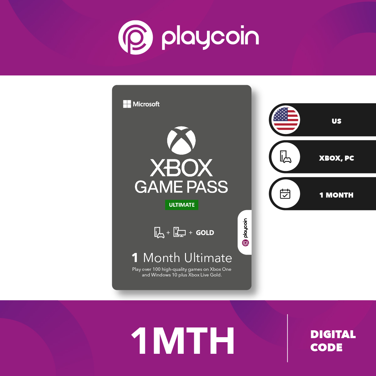 Cheap Xbox Game Pass Ultimate codes - save on XGPU