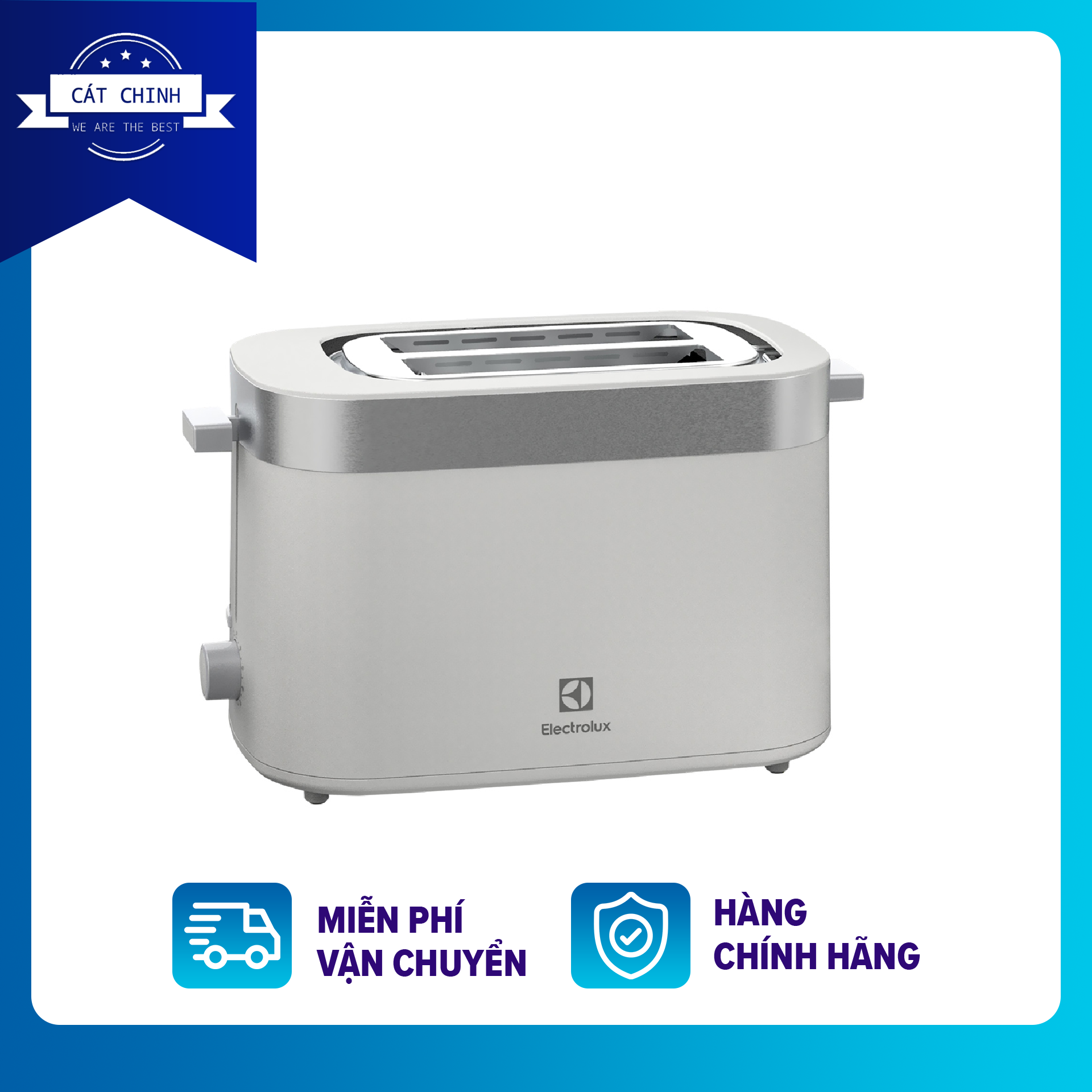Máy nướng bánh mì electrolux e2ts1-100w