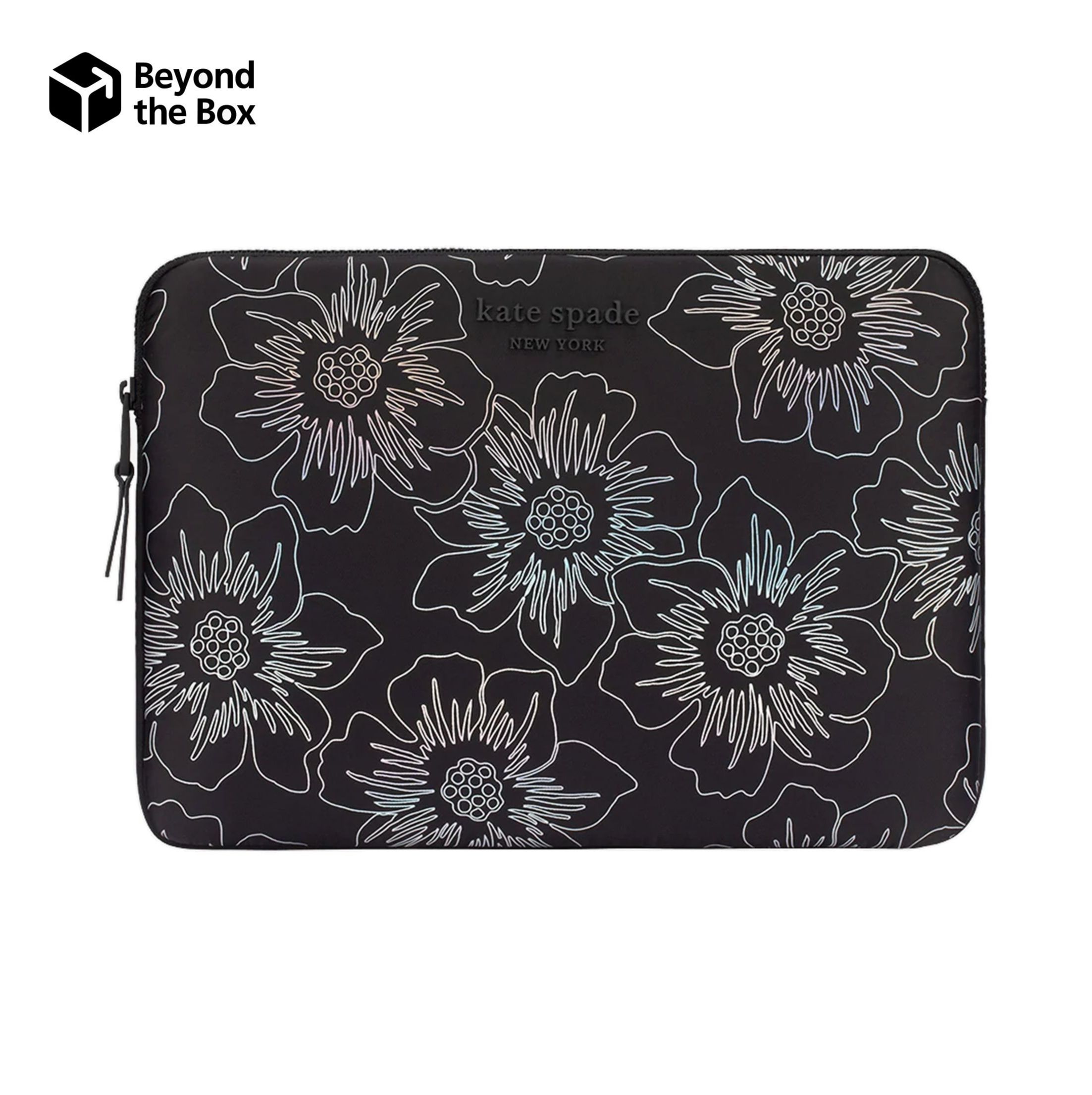 NWT Kate Spade Lily Blooms Print Universal Laptop Sleeve L Zip 15