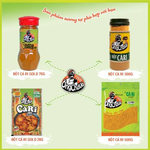 Bột Cà Ri Ướp ( Bột Cari) Ông Chà Và 500gram (Curry seasoning powder)