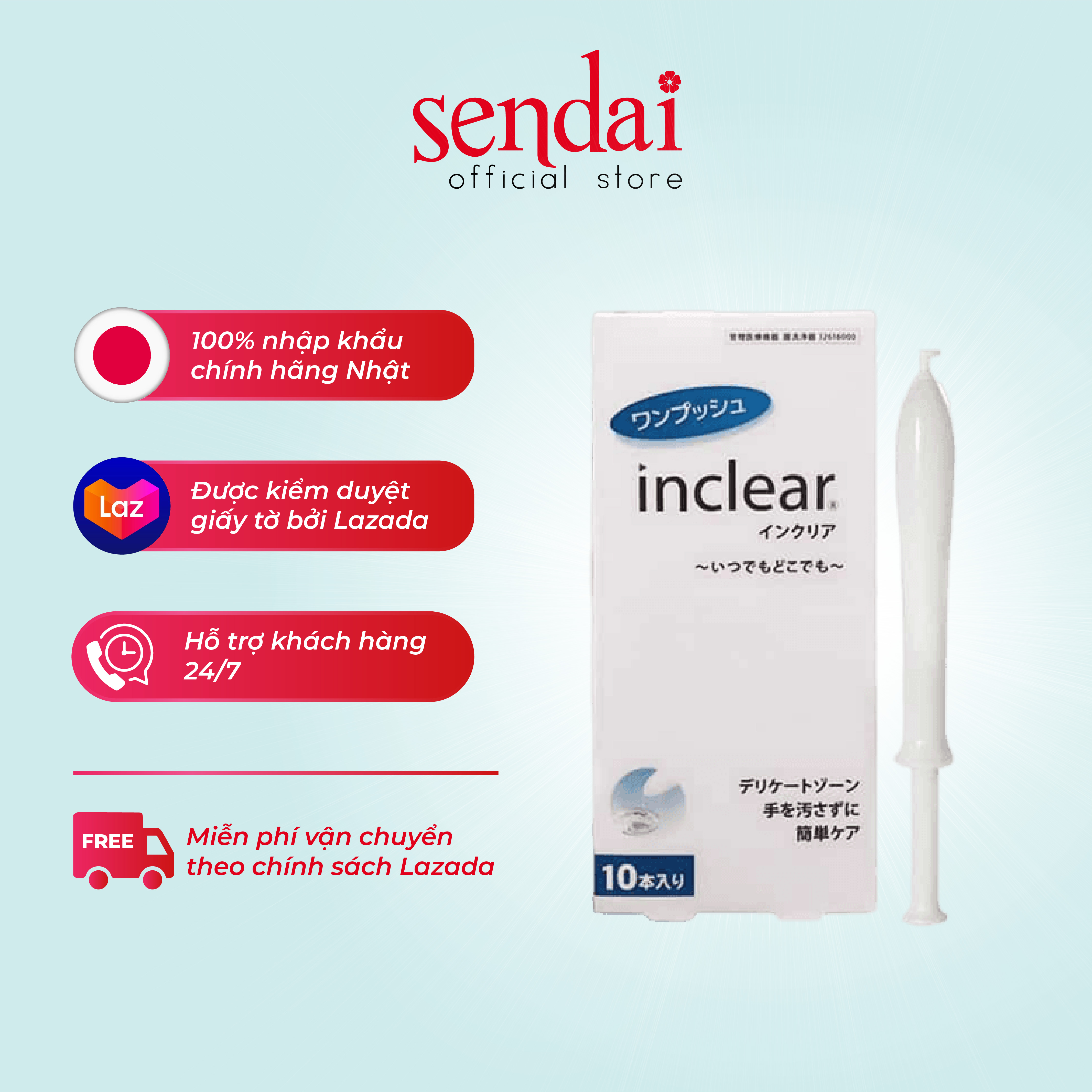 Đũa thần se khít vùng kín Kiesn Inclear Nhật Bản