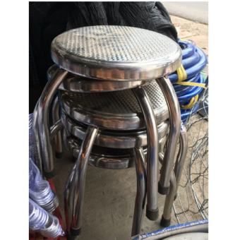Ghế đẩu inox 3 tấc