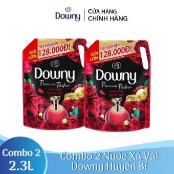 Combo 2 Túi Nước Xả vải Downy Hương Nước Hoa Đam Mê 2.4L