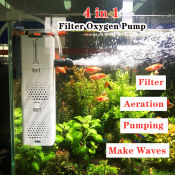 USB Oxygen Air Pump for Aquarium Fish Tank, Portable & Mute