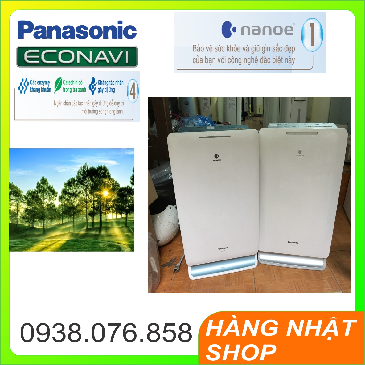 Máy Lọc Không Khí không khí nội địa Nhật bãi PANASONIC F-VXF35 Bù ẩm invertrr