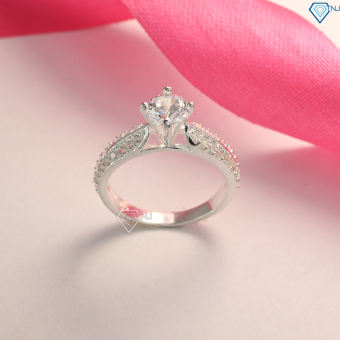 Nhẫn nữ bạc đính đá đẹp giá rẻ NN0165 - Trang Sức TNJ