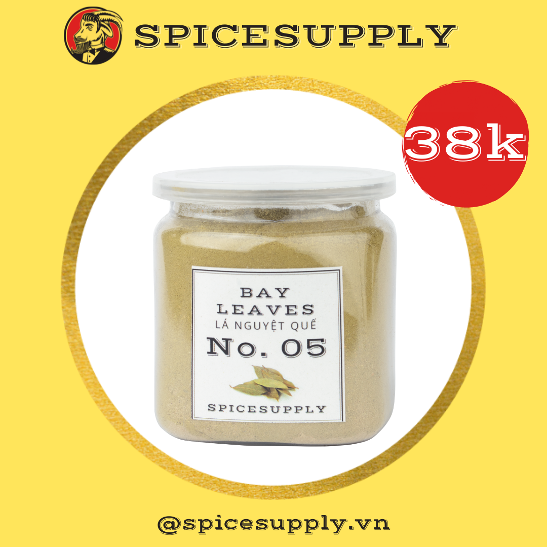 [HCM]Hũ 60g Bay Leaves Ground - Bột Lá Nguyệt Quế