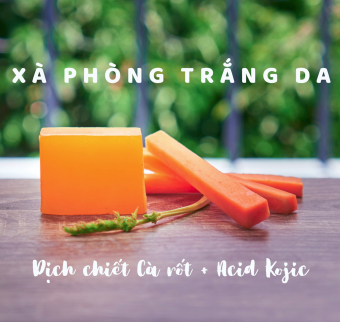 Xà phòng trắng da Cà Rốt Kojic
