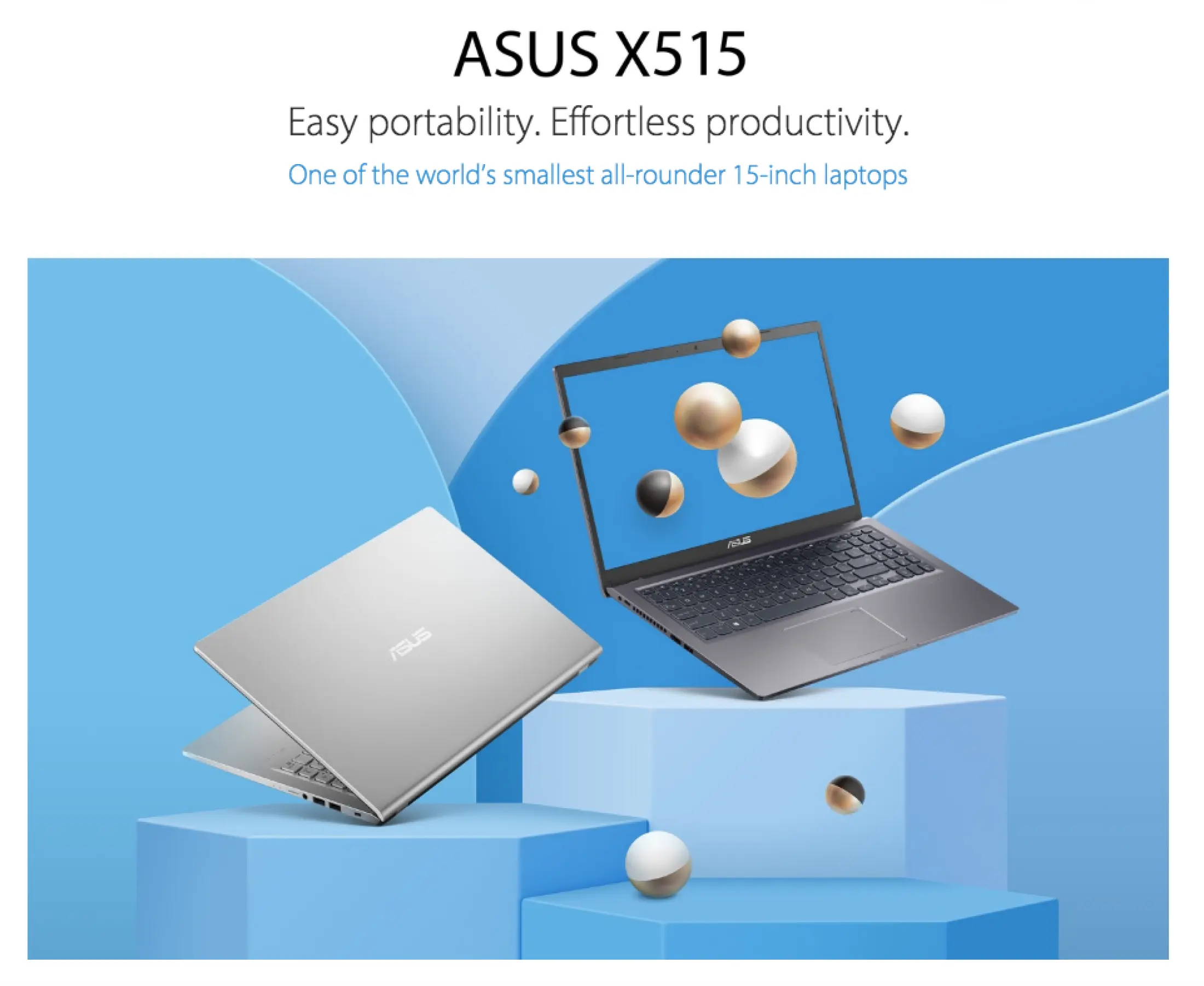 READY-STOCK] ASUS Vivobook 15 X515JA | 15.6inch FHD LED-backlit | Intel Core i3-1005G1 | Win10 Home | 8GB DDR4 RAM | 256GB PCIe SSD | 1 Yr ASUS Warranty | X515JA-EJ1051T | Lazada Singapore