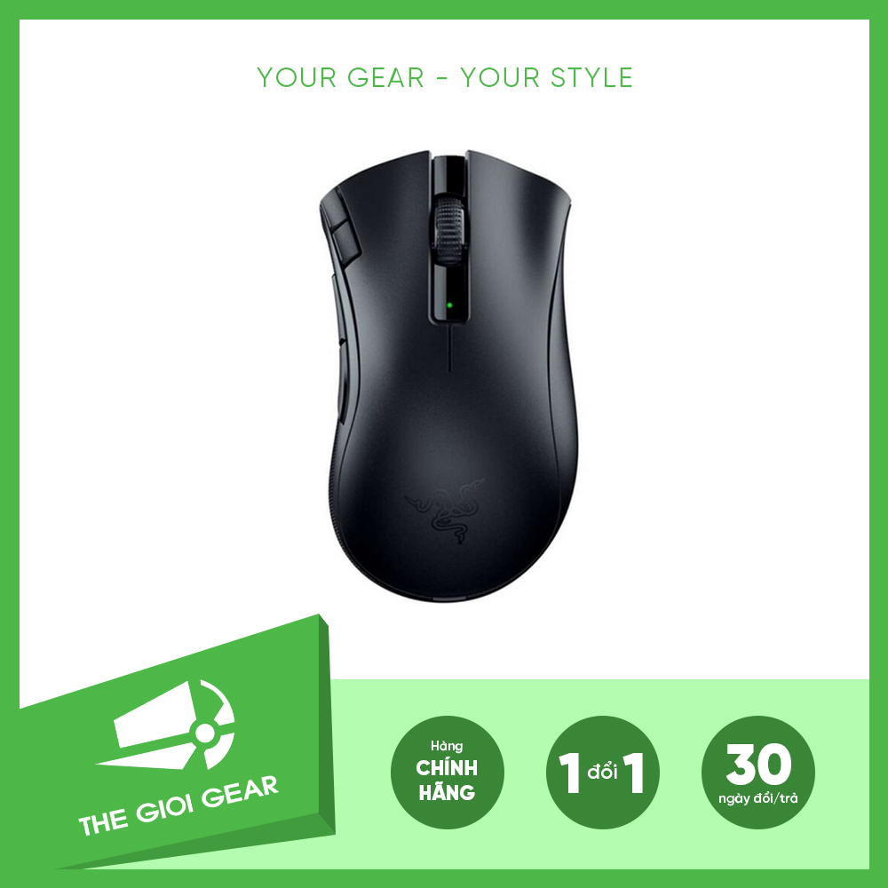 Chuột Máy Tính Không Dây - Razer Deathadder V2 X Hyperspeed  Fpt