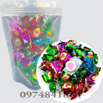 500g socola hoa hồng xoắn Ngọc Hân - bánh kẹo tết - mứt tết