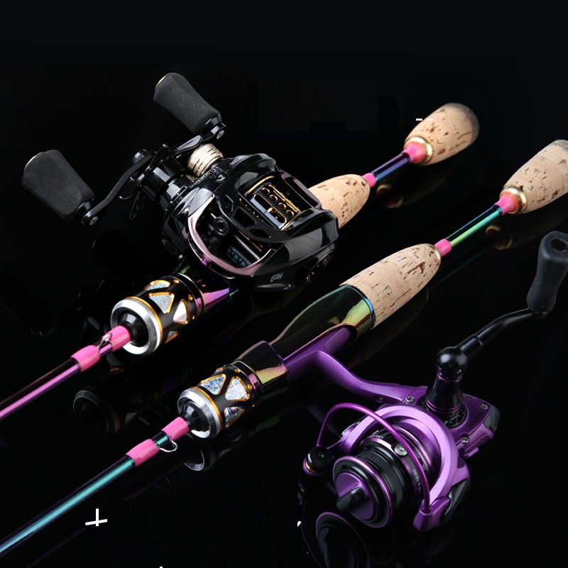 Cần lure 7 màu chateng nội địa trung hot nhất 2021 - sumoti fishing 1m8 1m98 cần lure máy đứng cần lure máy ngang cần câu suối, cân câu lure cá lóc -
