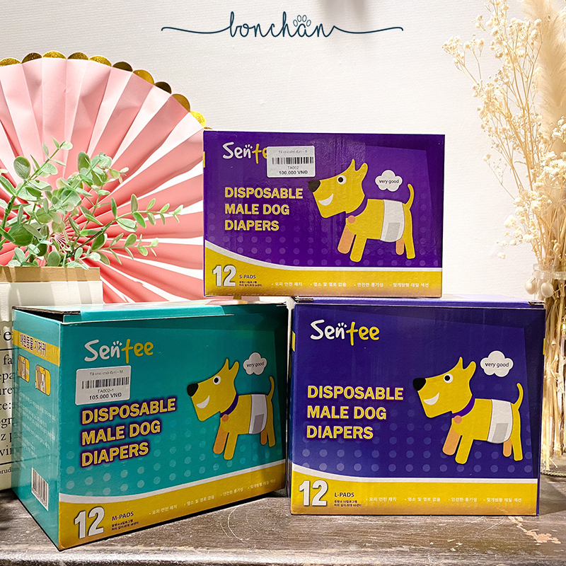Tã cho chó đực và cái các loại