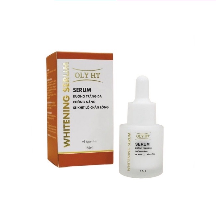 SERUM DƯỠNG TRẮNG DA - CHỐNG NẮNG - SE KHÍT LỖ CHÂN LÔNG OLY HT 25ml ( HÀNG CHÍNH HÃNG )