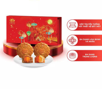 Hộp 2 bánh trung thu Kinh Đô "Team Thập Cẩm"