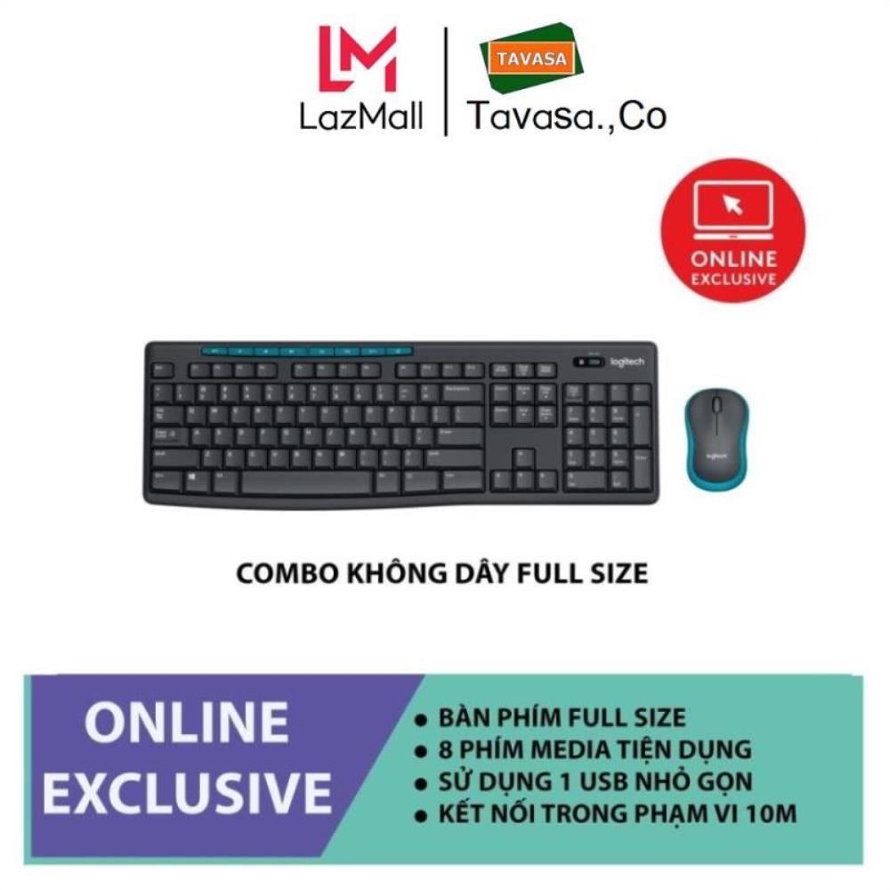 Bàn phím & chuột Logitech MK275