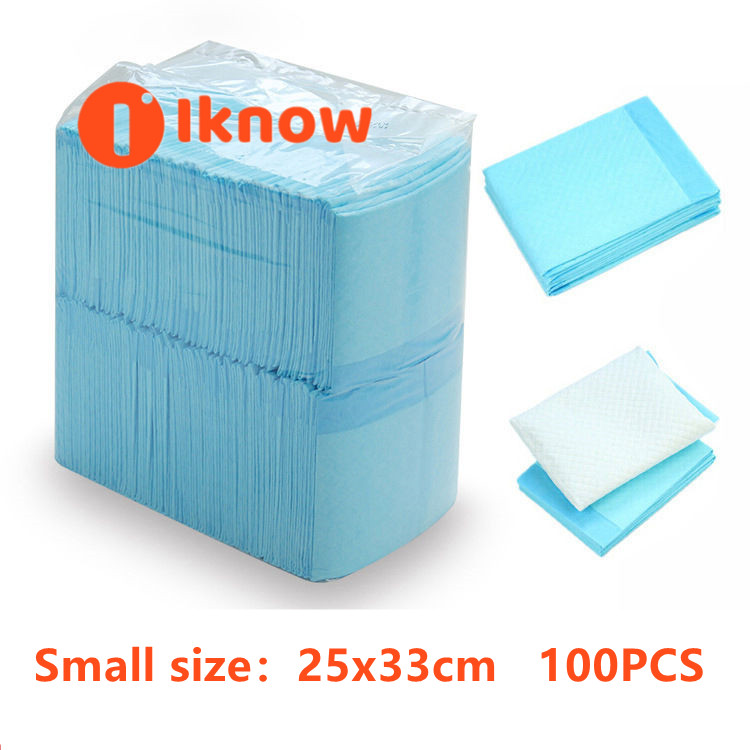 I know 100Pcs Disposable Baby Diaper Changing Mat Children Waterproof