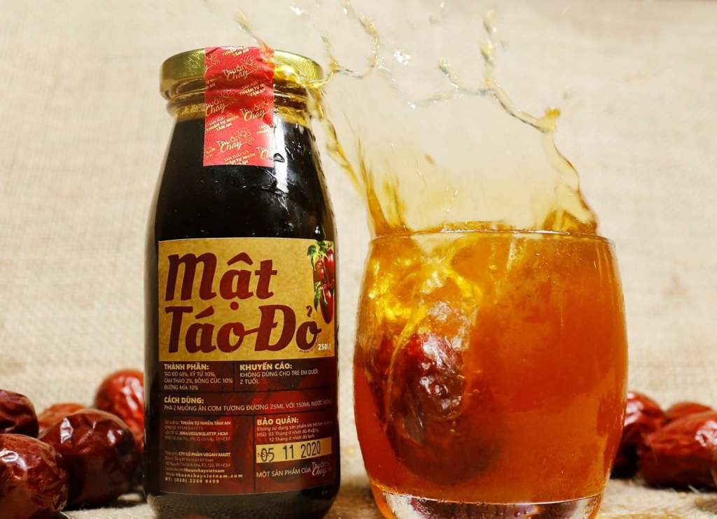 Mật táo đỏ bổ máu