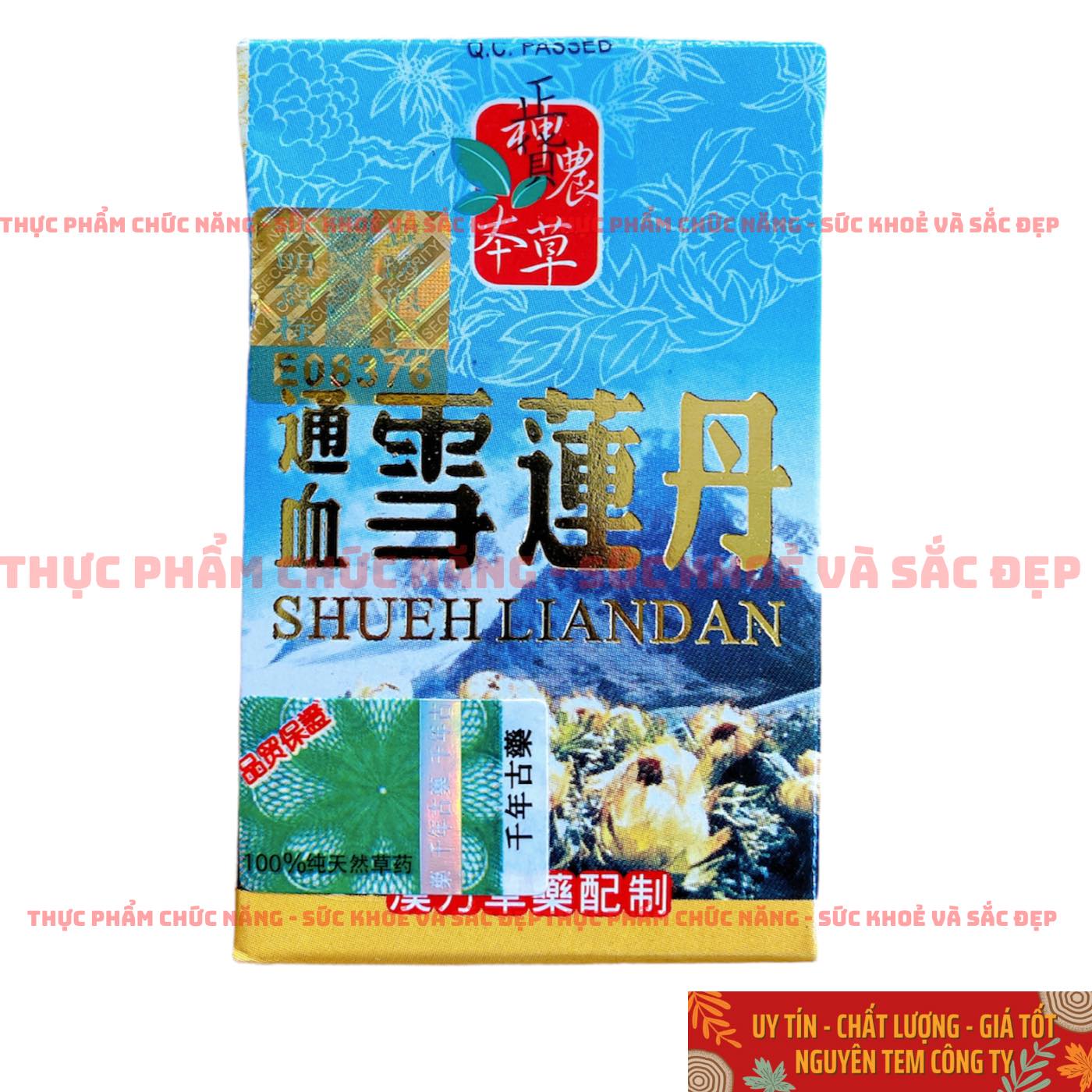 Thông huyết tuyết liên đơn shueh lian dan - hộp 30 viên xương khớp
