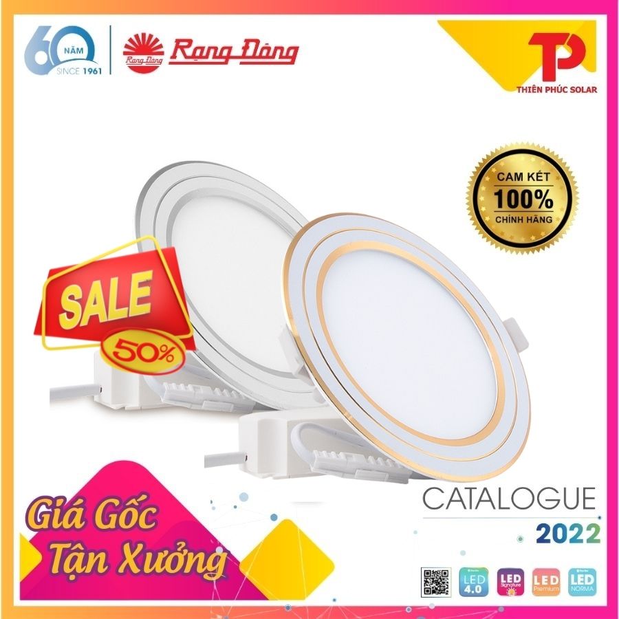 Đèn led panel tròn 135/9w model: pt05 135/9w chính hãng rạng đông giá gốc tận xưởng sử dụng chip led hàn quốc