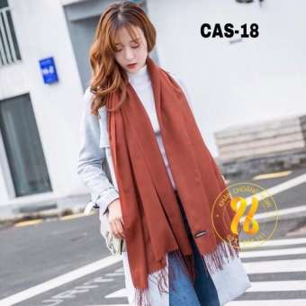 Khăn choàng nữ  Cashmere Chất Len Dệt Mịn 2018 SSV1715