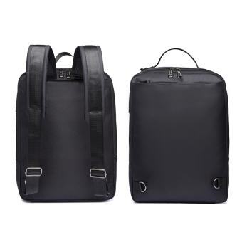 3-way Business Style Laptop Backpack Also Messenger Bag And Handbag- Black July 2018 - 5 3-way Business Style Laptop Backpack Also Messenger Bag and Handbag- Black - 5