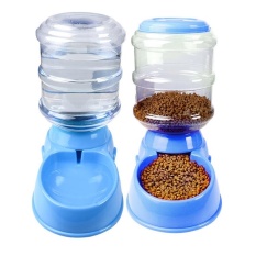 3 5l Large Automatic Pet Feeder Drinking Fountain For Cats Dogs