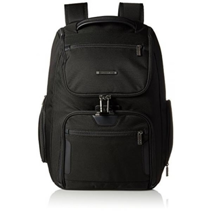Briggs & Riley @ Work Large U Zip Backpack, Black, One Size - intl