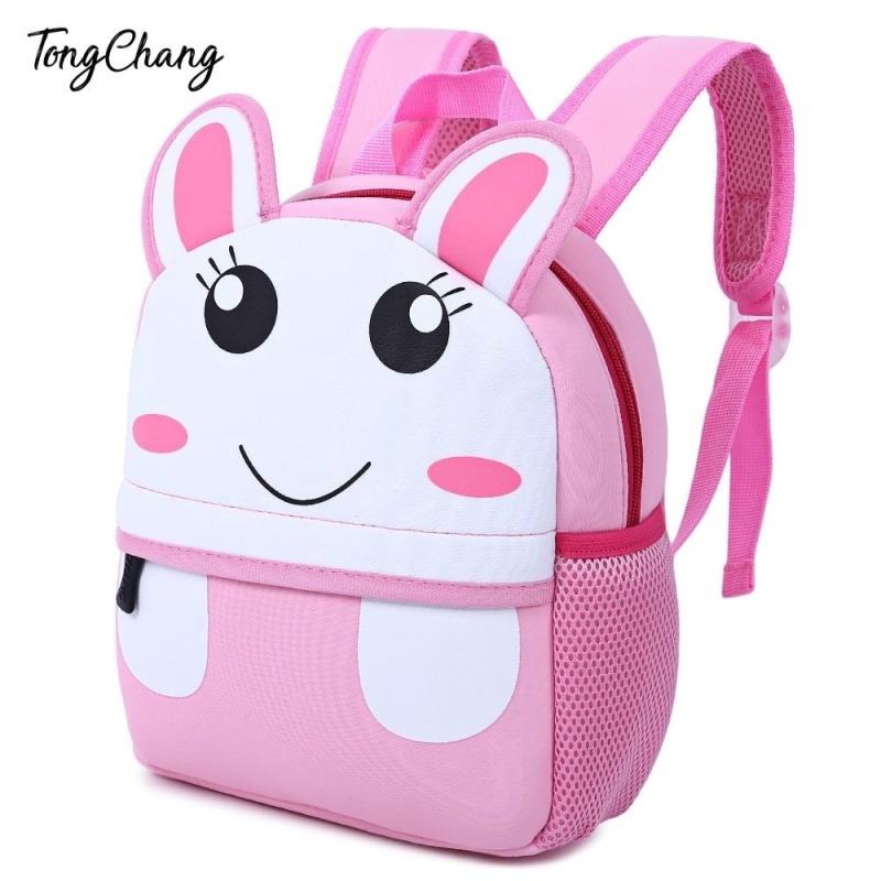 Cartoon Animal Design Waterproof Durable Colorful School Bag for Children - intl