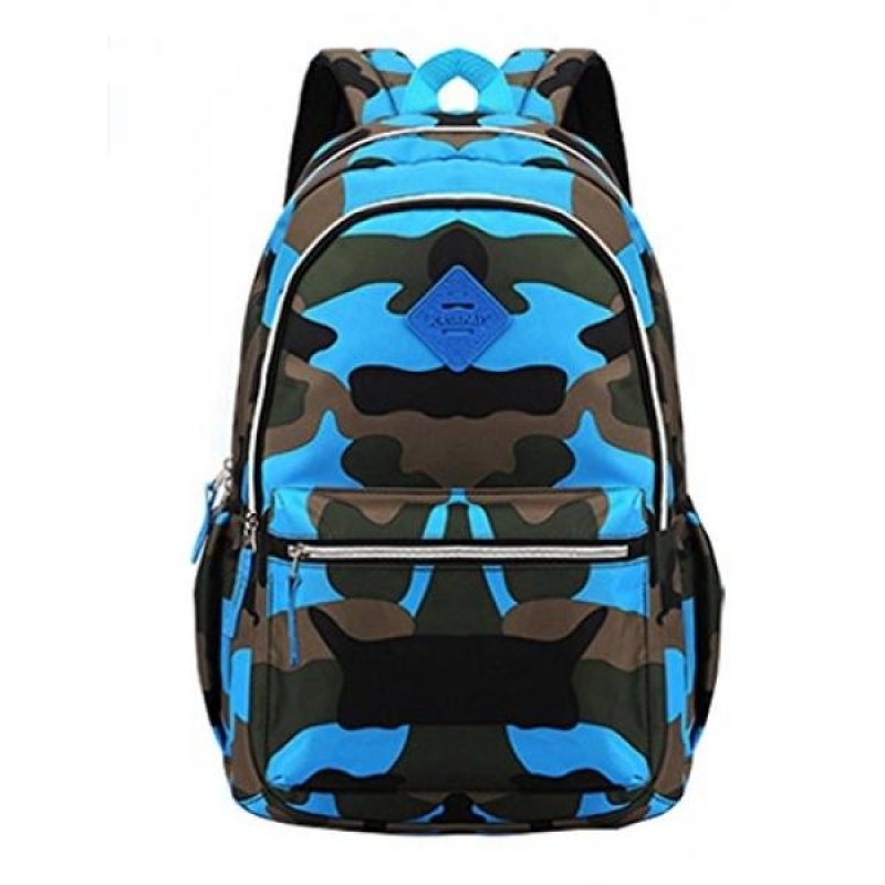Fanci Grils Boys Backpack Camouflage Pattern Primary Student Daypack - intl