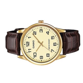 Casio Men's Analog Gold Tone Wristwatch MTP-V001GL-9BUDF April 2018 - 2 Casio Men's Analog Gold Tone Wristwatch MTP-V001GL-9BUDF - 2
