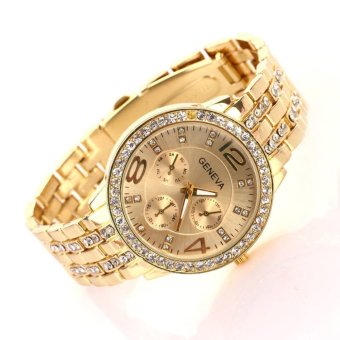 Hot Selling Casual Wristwatch Women Luxury Quartz Watch (Gold) April 2018 - 3 Hot Selling Casual Wristwatch Women Luxury Quartz Watch (Gold) - 3