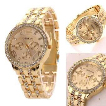 Hot Selling Casual Wristwatch Women Luxury Quartz Watch (Gold) April 2018 - 2 Hot Selling Casual Wristwatch Women Luxury Quartz Watch (Gold) - 2