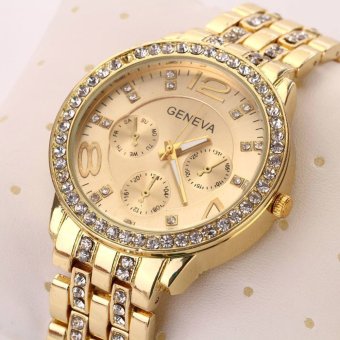 Hot Selling Casual Wristwatch Women Luxury Quartz Watch (Gold) April 2018 - 5 Hot Selling Casual Wristwatch Women Luxury Quartz Watch (Gold) - 5
