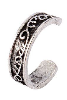 Adjustable Antique Metal Toe Ring Foot Beach Jewelry (Silver) April 2018 - 4 Adjustable Antique Metal Toe Ring Foot Beach Jewelry (Silver) - 4