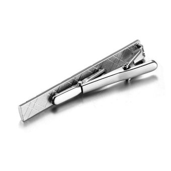 Mens Plain Silver Chrome Stainless Steel 6.0CM Standard Tie Clip Clasp Bars Pins(Multicolor) April 2018 - 3 Mens Plain Silver Chrome Stainless Steel 6.0CM Standard Tie Clip Clasp Bars Pins(Multicolor) - 3