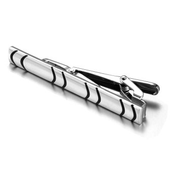 Mens Plain Silver Chrome Stainless Steel 6.0CM Standard Tie Clip Clasp Bars Pins(Multicolor) April 2018 - 2 Mens Plain Silver Chrome Stainless Steel 6.0CM Standard Tie Clip Clasp Bars Pins(Multicolor) - 2
