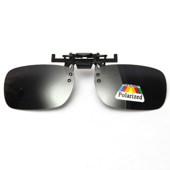 NEW Gray Grey Lenses Polarized Sunglasses Clip On Flip Up UV 400 Driving Glasses April 2018 - 5 NEW Gray Grey Lenses Polarized Sunglasses Clip On Flip Up UV 400 Driving Glasses - 5
