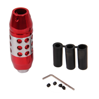 Possbay Momo Red Aluminum Car Gear Shift Knob Cover Shifter Lever Universal Fit Automatic Transmission - Intl April 2018 - 3 Possbay Momo Red Aluminum Car Gear Shift Knob Cover Shifter Lever Universal Fit Automatic Transmission - intl - 3