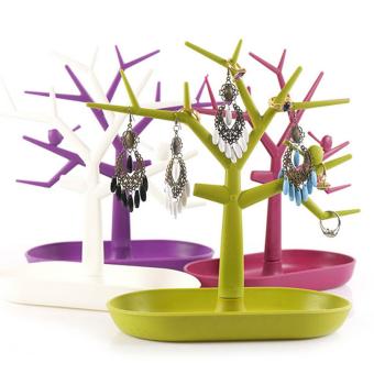 Cocotina New Display Display Rack Holder Organizer Jewelry Necklace Ring Earring Tree Stand - White - Intl April 2018 - 2 Cocotina New Display Display Rack Holder Organizer Jewelry Necklace Ring Earring Tree Stand - White - intl - 2